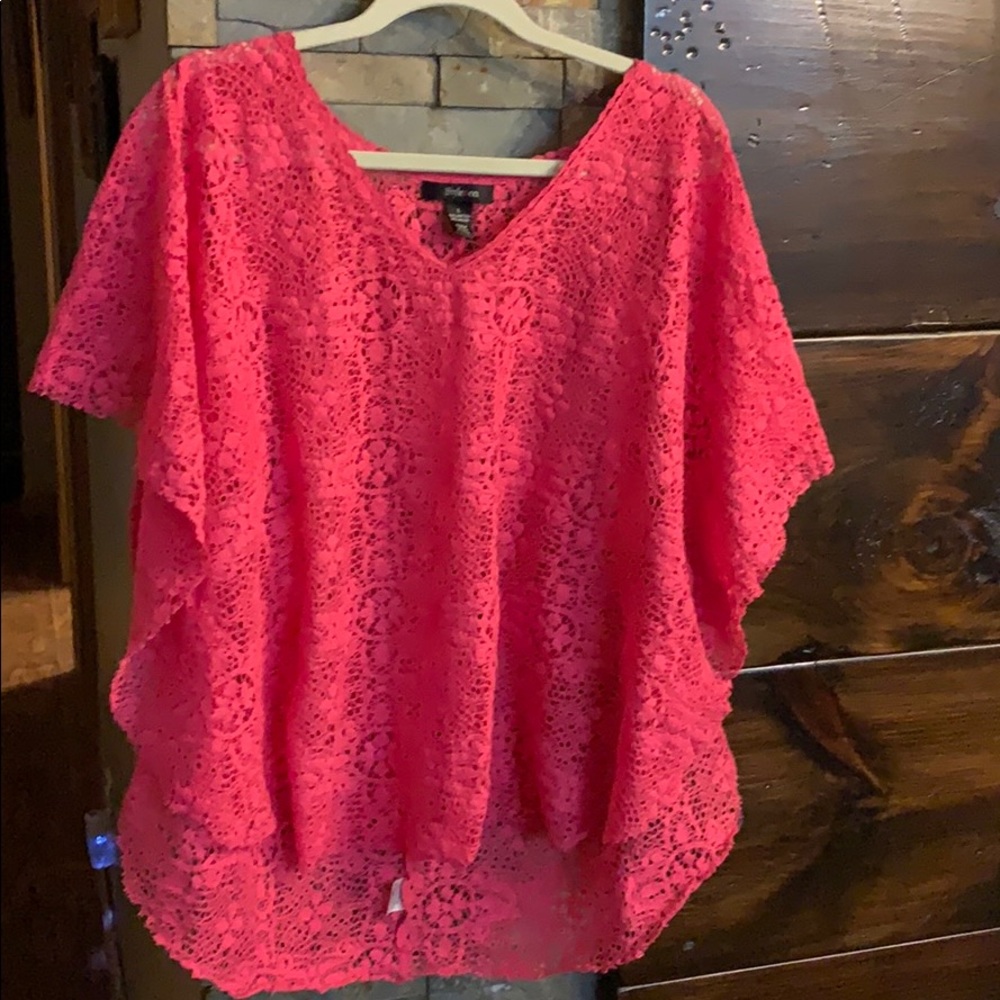 Lacy topper...worn once